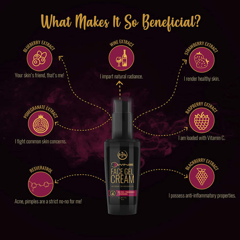 the beauty co D'Wine Face Gel Cream